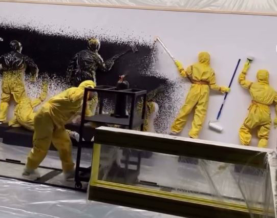 پرفورمنس هنرمند خیابانی  0331c